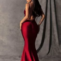 Fashion Nova Walk Behind Me Maxi Dress - Wine -Fashion Nova Dresses Shop 10 04 19 CONTENT MA 11 26 22 JANET 1028 WG DM