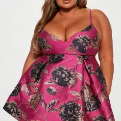 Fashion Nova Poppi Mini Dress - Pink/combo -Fashion Nova Dresses Shop 10 04 22Studio1 MS IM 11 55 41 27 ZD25010FN Pinkcombo 7562 PLUS KS