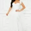 Fashion Nova Camilla Tulle Maxi Dress - White 2 Fashion Nova Camilla Tulle Maxi Dress - White -Fashion Nova Dresses Shop 10 04 22Studio7 SN KP 10 11 44 15 BD3080 White 7213 ES