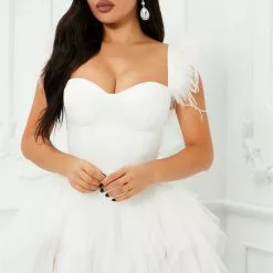 Fashion Nova Camilla Tulle Maxi Dress - White 10 Fashion Nova Camilla Tulle Maxi Dress - White -Fashion Nova Dresses Shop 10 04 22Studio7 SN KP 10 11 48 15 BD3080 White 7216 ES