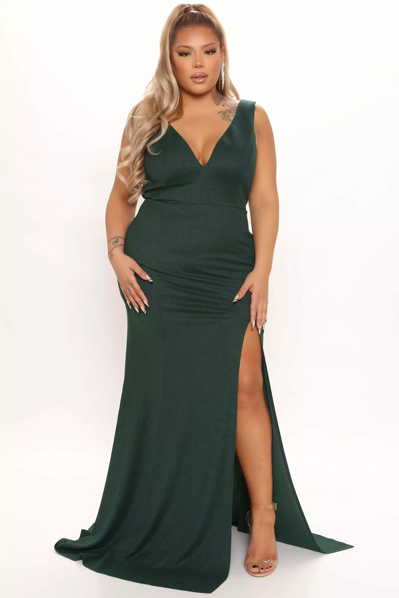 Fashion Nova Jessica Maxi Dress - Hunter 6 Fashion Nova Jessica Maxi Dress - Hunter - Image 4