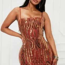 Fashion Nova Raise A Glass Sequin Maxi Dress - Rust/combo 10 Fashion Nova Raise A Glass Sequin Maxi Dress - Rust/combo -Fashion Nova Dresses Shop 10 05 22Studio7 MS ALEX 10 52 45 5 PD72708NFN Rustcombo 7670 KS