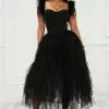 Fashion Nova Camilla Tulle Maxi Dress - Black -Fashion Nova Dresses Shop 10 05 22Studio7 MS ALEX 11 33 38 14 BD3080 Black 7753 KS