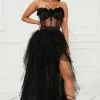 Fashion Nova Jessica Tulle Gown - Black -Fashion Nova Dresses Shop 10 05 22Studio7 MS ALEX 14 23 39 26 BD3137 Black 7872 KS