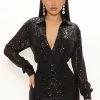 Fashion Nova It's Cocktail Hour Sequin Mini Dress - Black -Fashion Nova Dresses Shop 10 06 21Studio2 SN KP 10 02 01 20 VD7659 Black 0539 EH