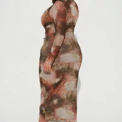 Fashion Nova Mojave Mesh Maxi Dress - Brown/combo 15 Fashion Nova Mojave Mesh Maxi Dress - Brown/combo -Fashion Nova Dresses Shop 10 06 22Studio2 SN AC 10 05 15 2 FD40350 Browncombo 2140 PLUS ES