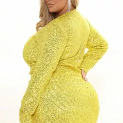 Fashion Nova Empire State Sequin Mini Dress - Yellow -Fashion Nova Dresses Shop 10 07 21Studio1 CE KG 11 59 43 29 J621 Yellow 2858 PLUS DC