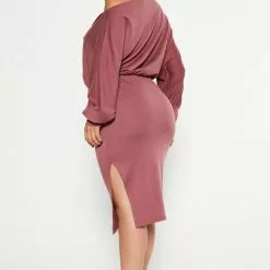 Fashion Nova Madeline Midi Dress - Mauve -Fashion Nova Dresses Shop 10 07 22Studio4 TH DJ 14 49 19 42 CFD1361L Mauve 0217 SG