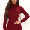 Fashion Nova Make A Move Mock Neck Mini Dress - Wine 2 Fashion Nova Make A Move Mock Neck Mini Dress - Wine -Fashion Nova Dresses Shop 10 08 21Studio2 ME KG 11 48 03 43 RD72197 Wine 0420 KS