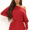 Fashion Nova Serena Off Shoulder Mini Dress - Rust -Fashion Nova Dresses Shop 10 08 21Studio2 ME KG 11 53 46 45 HF22C913 Rust 0436 KS