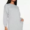 Fashion Nova Sandie Sweatshirt Dress - Heather Grey -Fashion Nova Dresses Shop 10 10 22Studio3 CE IM 13 03 27 21 CFD1357LA HeatherGrey 1535 EH