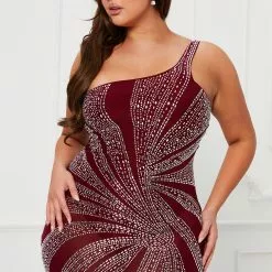 Fashion Nova Wow The Crowd Embellished Maxi Dress - Burgundy -Fashion Nova Dresses Shop 10 10 22Studio7 KJ AC 14 44 04 66 BCCDS23502 Burgundy 9008 PLUS JB