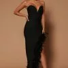 Fashion Nova Jacqueline Bandage Maxi Dress - Black -Fashion Nova Dresses Shop 10 10 22Studio7 ME KP 10 21 29 6 GW22C1255 Black 0018 EH