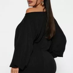 Fashion Nova Kelcie Mini Dress - Black -Fashion Nova Dresses Shop 10 11 22Studio4 TH DJ 10 30 27 13 HF22H552 Black 1079 EH