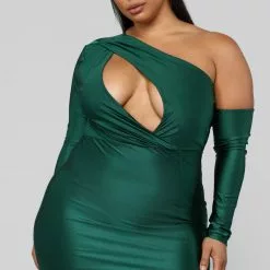 Fashion Nova Pretty Hurts Dress - Hunter -Fashion Nova Dresses Shop 10 12 18 Studio 3 11 00 03 DT1159 Hunter 0812 JD scaled