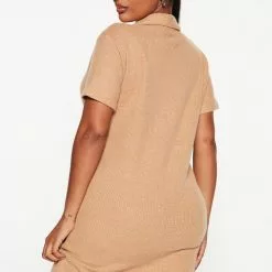 Fashion Nova Sarita Mini Dress - Tan -Fashion Nova Dresses Shop 10 12 22Studio3 KJ AC 11 14 54 11 DZ22G699 Tan 0057 KS