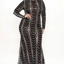 Fashion Nova Party Moves Sequin Maxi Dress - Black -Fashion Nova Dresses Shop 10 13 21Studio3 MS JH 14 05 17 47 VD7605M Black 2274 PLUS WG