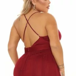 Fashion Nova On The Runway Maxi Dress - Wine 17 Fashion Nova On The Runway Maxi Dress - Wine -Fashion Nova Dresses Shop 10 14 21Studio1 CE RL 14 00 15 40 LD3449 Wine 0528 PLUS PB