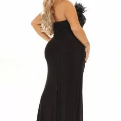 Fashion Nova Glammed Out Maxi Dress - Black -Fashion Nova Dresses Shop 10 14 21Studio1 CE RL 15 27 19 56 MF297 Black 0787 PLUS EH