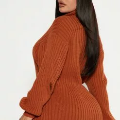 Fashion Nova Too Cozy Turtle Neck Sweater Dress - Cognac 19 Fashion Nova Too Cozy Turtle Neck Sweater Dress - Cognac -Fashion Nova Dresses Shop 10 14 22Studio4 MS IM 14 54 01 34 HF19H175 Cognac R 3182 PB