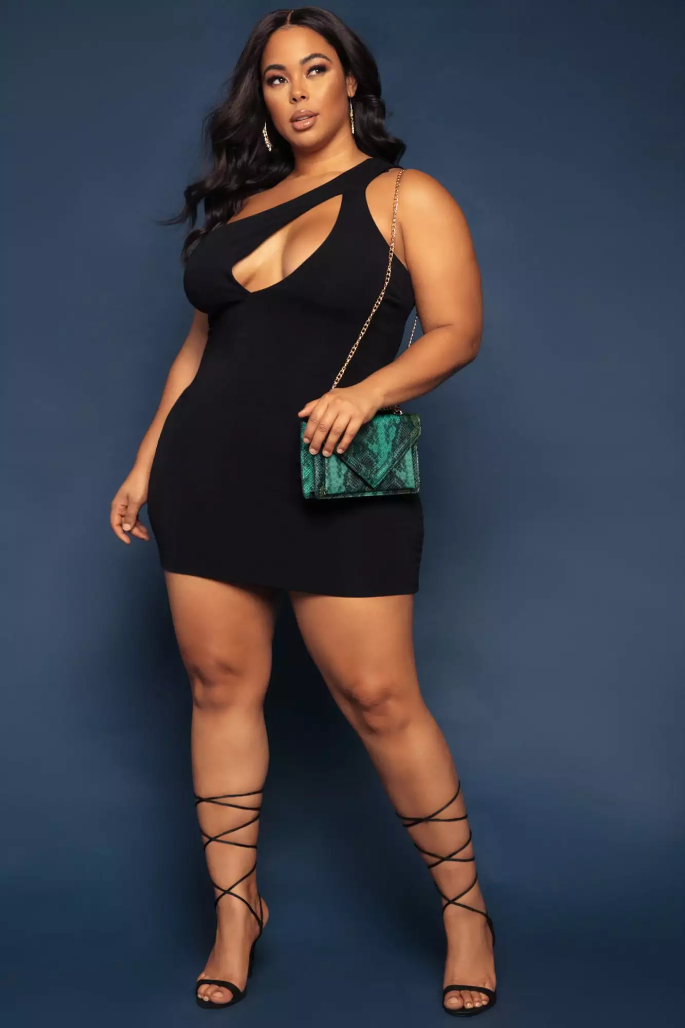 Fashion Nova Cut Me In One Shoulder Mini Dress - Black 13 Fashion Nova Cut Me In One Shoulder Mini Dress - Black - Image 11