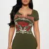 Fashion Nova Cowgirl Chic Mini Dress - Hunter -Fashion Nova Dresses Shop 10 17 22Studio1 KS IM 14 12 58 53 D29113 Hunter 2295 JB