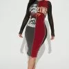 Fashion Nova Legacy Midi Dress - Burgundy/combo -Fashion Nova Dresses Shop 10 18 22Studio2 KJ ON 11 51 18 33 D29629 Burgundycombo 0487 KS
