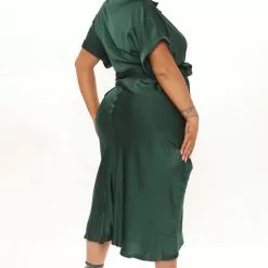 Fashion Nova Stuck In The City Satin Midi Dress - Hunter 16 Fashion Nova Stuck In The City Satin Midi Dress - Hunter -Fashion Nova Dresses Shop 10 19 21Studio1 CE RL 15 11 53 50 MD2628 Hunter 3158 PLUS MH