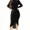 Fashion Nova Raylen Velvet Midi Dress - Black 2 Fashion Nova Raylen Velvet Midi Dress - Black -Fashion Nova Dresses Shop 10 20 21Studio2 SN MJ 12 50 45 57 FS22A516 Black 2137 PB