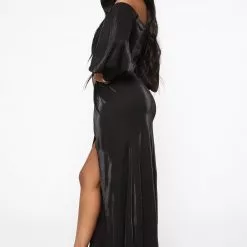 Fashion Nova Not Ready For You Maxi Dress - Black -Fashion Nova Dresses Shop 10 21 19 Studio 1 DV KYS 11 07 16 8 IDM6863EP Black P 3600 JK