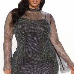 Fashion Nova Rhinestone Affair Mini Dress - Black 17 Fashion Nova Rhinestone Affair Mini Dress - Black -Fashion Nova Dresses Shop 10 21 21Studio3 CE MJ 14 53 44 53 BDS23120 Black 6343 PLUS EH