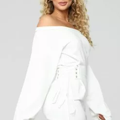 Fashion Nova Rise And Grind Corset Dress - White -Fashion Nova Dresses Shop 10 23 18 Studio 1 13 14 53 71103K White 20826 AB scaled