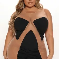 Fashion Nova Talk of Town Mini Dress - Black -Fashion Nova Dresses Shop 10 26 21Studio3 ME KP 10 55 30 11 FNT260 Black 8184 PLUS PB
