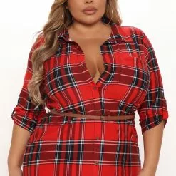 Fashion Nova Plaid Yourself Shirt Mini Dress - Red/combo 15 Fashion Nova Plaid Yourself Shirt Mini Dress - Red/combo -Fashion Nova Dresses Shop 10 26 21Studio3 ME KP 16 16 27 82 J3F3012C Redcombo 8869 PLUS PB