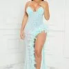 Fashion Nova Make It Count Feather Sequin Maxi Dress - Mint -Fashion Nova Dresses Shop 10 26 22Studio8 TH C 10 52 50 10 BCCDQ23236 Mint 10389 EH