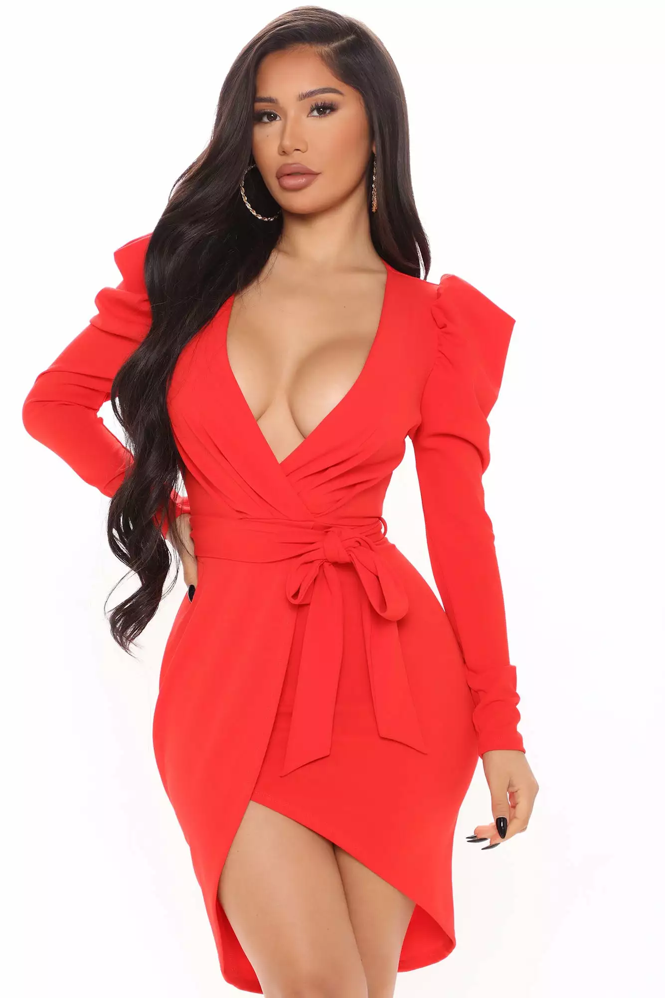 Fashion Nova Owning This Moment Mini Dress - Tomato 5 Fashion Nova Owning This Moment Mini Dress - Tomato - Image 3