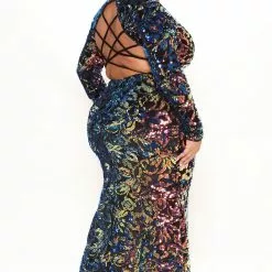 Fashion Nova Magical Moment Sequin Maxi Gown - Black/Blue 18 Fashion Nova Magical Moment Sequin Maxi Gown - Black/Blue -Fashion Nova Dresses Shop 11 01 21Studio2 SN RL 12 52 42 28 PD7515EFN BlackBlue 5336 PLUS KL