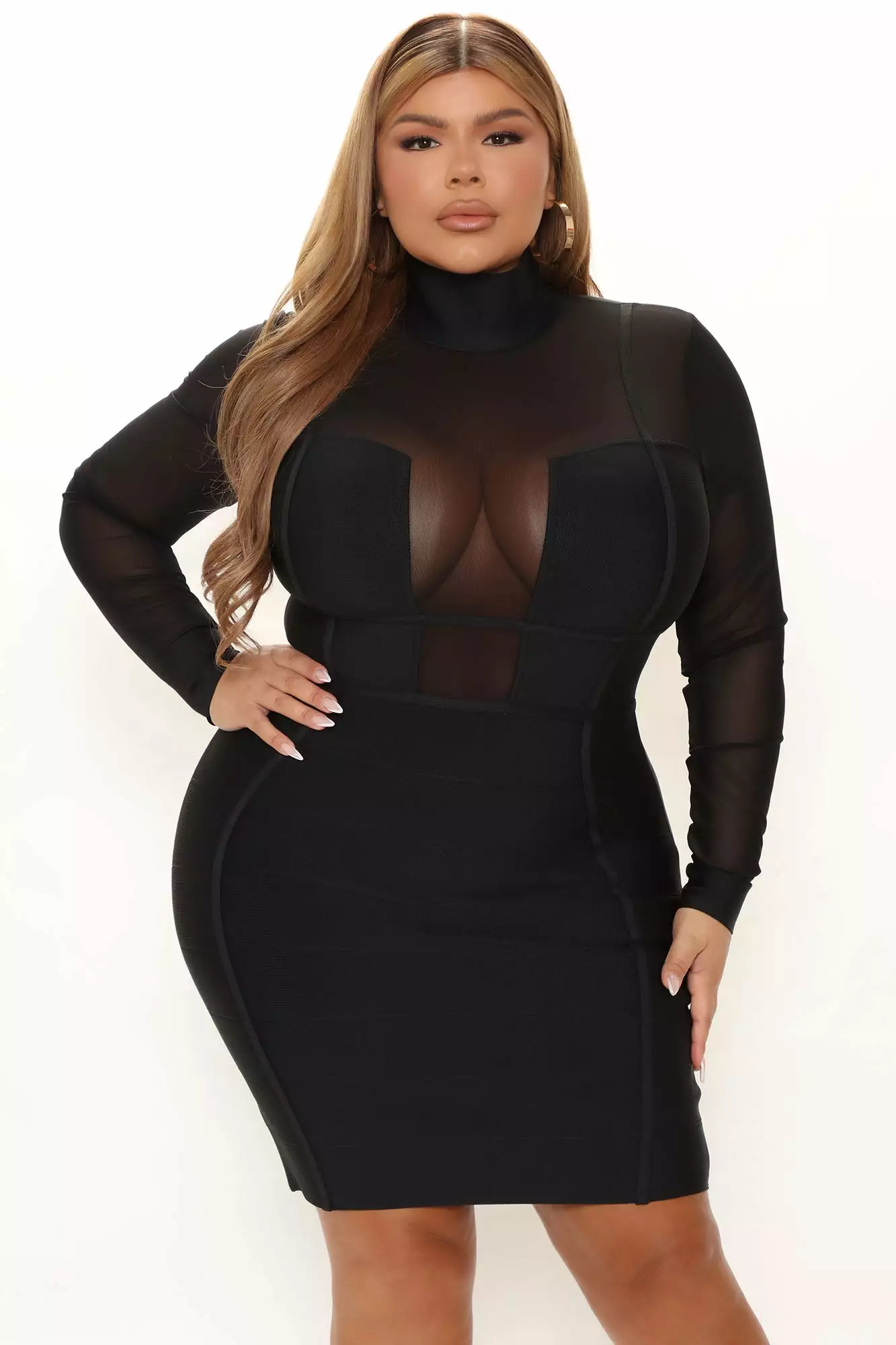 Fashion Nova Fun Night Out Bandage Mini Dress - Black 8 Fashion Nova Fun Night Out Bandage Mini Dress - Black - Image 6