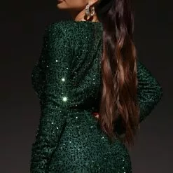 Fashion Nova Bianca Sequin Maxi Dress - Green 13 Fashion Nova Bianca Sequin Maxi Dress - Green -Fashion Nova Dresses Shop 11 09 21Studio2 SN JH 11 30 23 21 DR2105 Green 15157 KS DM