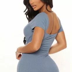 Fashion Nova Lucky Me Midi Dress - Blue -Fashion Nova Dresses Shop 11 11 21Studio3 RT KP 16 35 22 57 RD44205 Blue 1441 EH