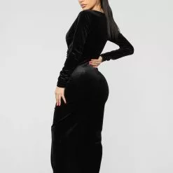 Fashion Nova Never Ending Night Maxi Dress - Black -Fashion Nova Dresses Shop 11 14 18 Studio 1 13 36 23 D2221 Black 0243 NT scaled