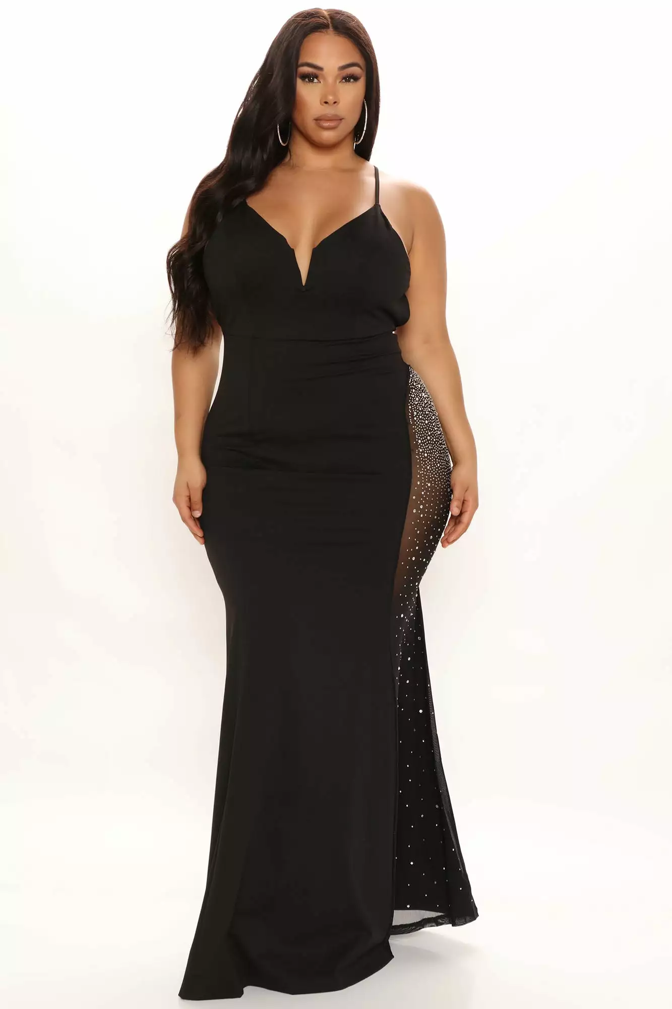 Fashion Nova Fierce Moment Maxi Dress - Black 7 Fashion Nova Fierce Moment Maxi Dress - Black - Image 5