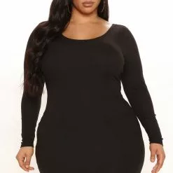 Fashion Nova Jill Double Lined Mini Dress - Black 16 Fashion Nova Jill Double Lined Mini Dress - Black -Fashion Nova Dresses Shop 11 15 21Studio3 ME KP 11 40 18 28 RD44587L Black 2407 PLUS KL