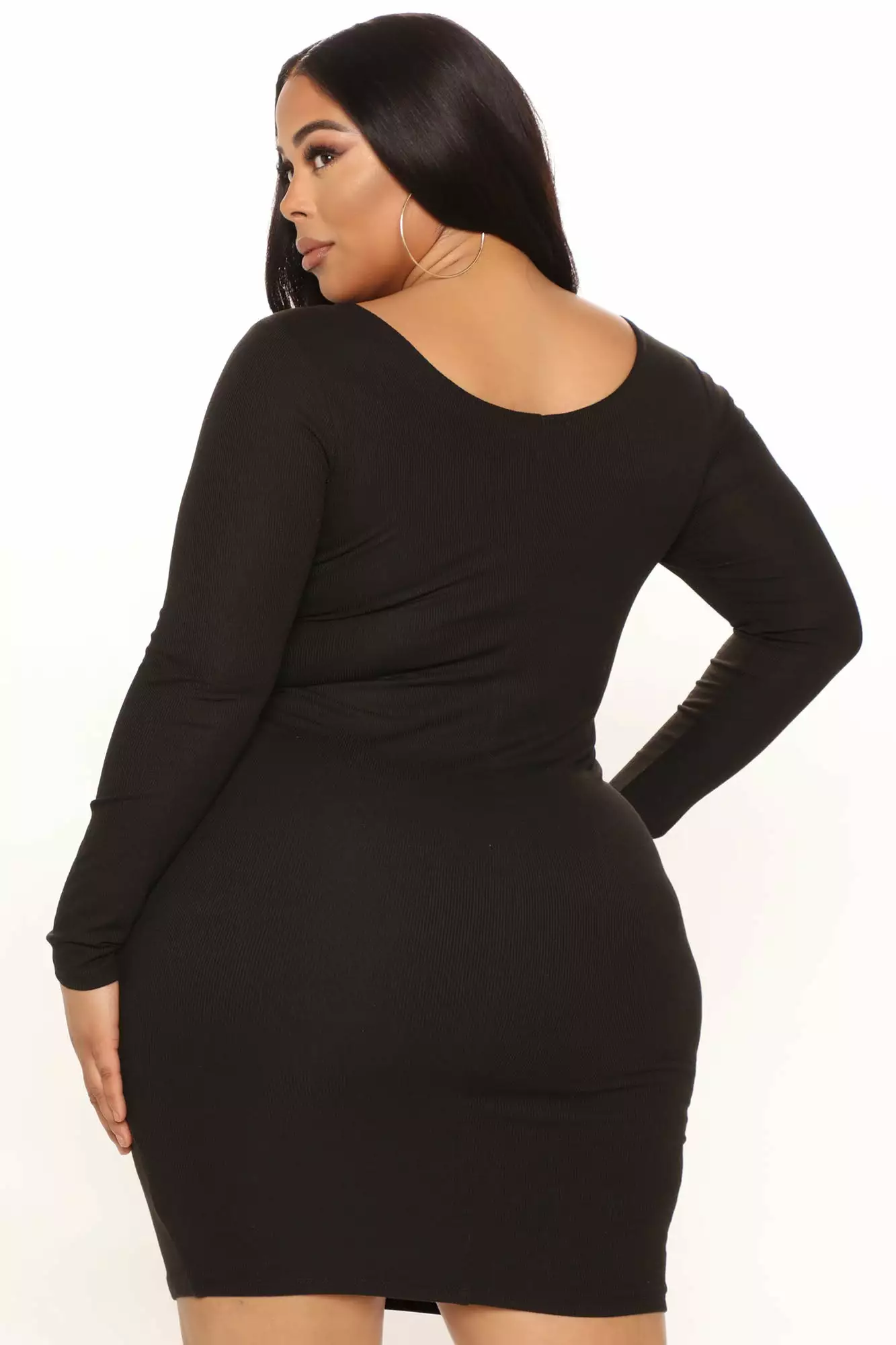 Fashion Nova Jill Double Lined Mini Dress - Black 11 Fashion Nova Jill Double Lined Mini Dress - Black - Image 9