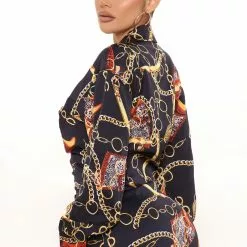 Fashion Nova Becoming Rich Satin Shirt Dress - Navy/combo 13 Fashion Nova Becoming Rich Satin Shirt Dress - Navy/combo -Fashion Nova Dresses Shop 11 17 21Studio2 RT TB 10 06 07 4 FNT522 Navycombo 1872 KS