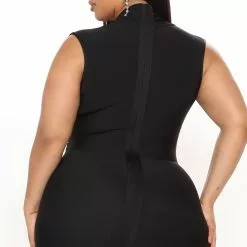 Fashion Nova Classic Bandage Midi Dress - Black 17 Fashion Nova Classic Bandage Midi Dress - Black -Fashion Nova Dresses Shop 11 18 21Studio3 CE KP 09 49 44 7 AD5943 Black 4558 PLUS EH