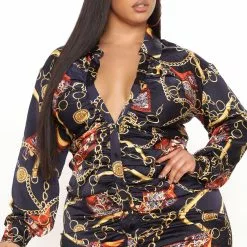 Fashion Nova Becoming Rich Satin Shirt Dress - Navy/combo 15 Fashion Nova Becoming Rich Satin Shirt Dress - Navy/combo -Fashion Nova Dresses Shop 11 18 21Studio3 CE KP 11 50 23 59 FNT522 Navycombo 16041 PLUS PB
