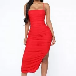 Fashion Nova Feeling My Mesh Dress - Red 12 Fashion Nova Feeling My Mesh Dress - Red -Fashion Nova Dresses Shop 11 19 19 Studio 1 DV KYS 15 29 21 33 72065 Red 2 NT