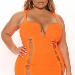 Fashion Nova No Cuts Given Bandage Midi Dress - Neon Orange 17 Fashion Nova No Cuts Given Bandage Midi Dress - Neon Orange -Fashion Nova Dresses Shop 11 24 21Studio4 CE RL 15 08 55 62 MD6674 NeonOrange CC 3706 PLUS JF PB