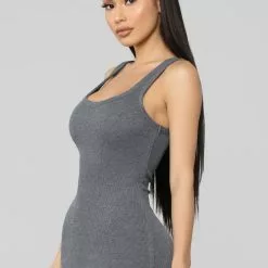 Fashion Nova One of the Boys Dress - Charcoal -Fashion Nova Dresses Shop 12 05 18 Studio 2 10 33 16 T7122 Charcoal 0428 JD JF scaled